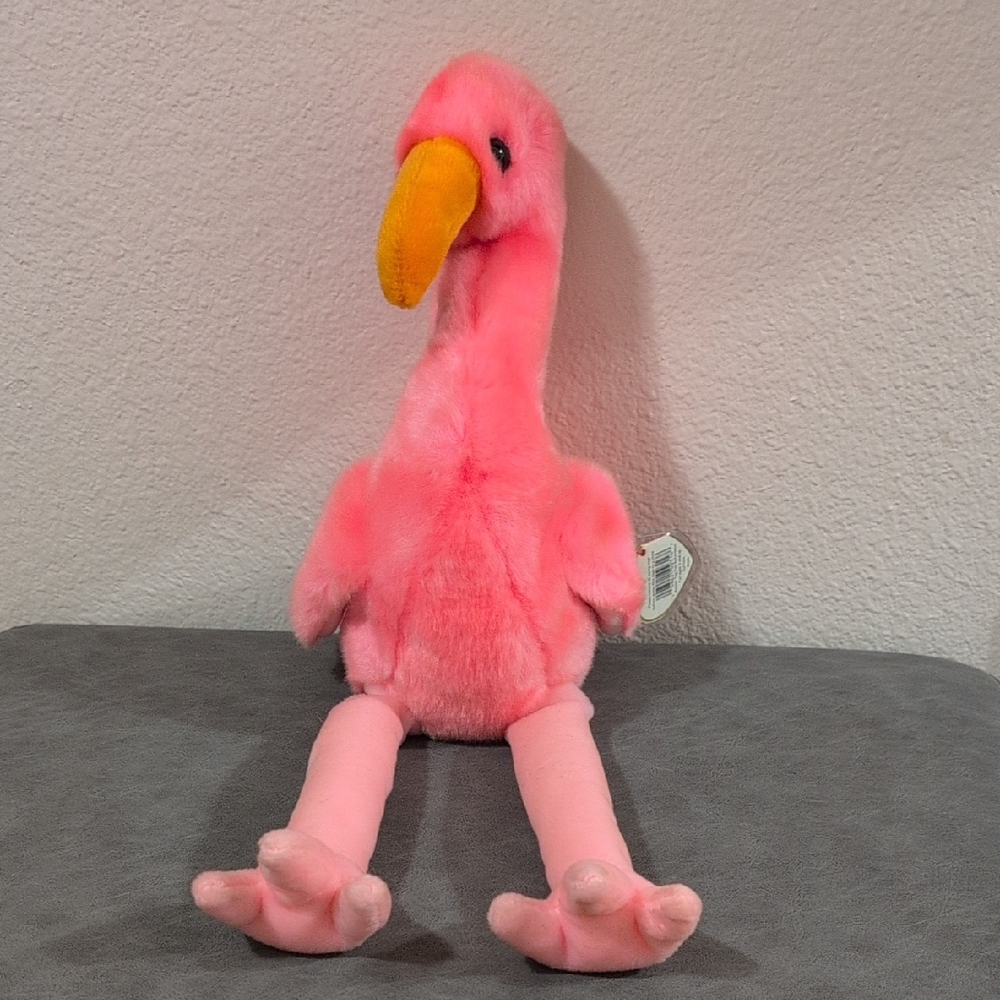 Vintage 1998 19" "Pinky" Flamingo Beanie Baby